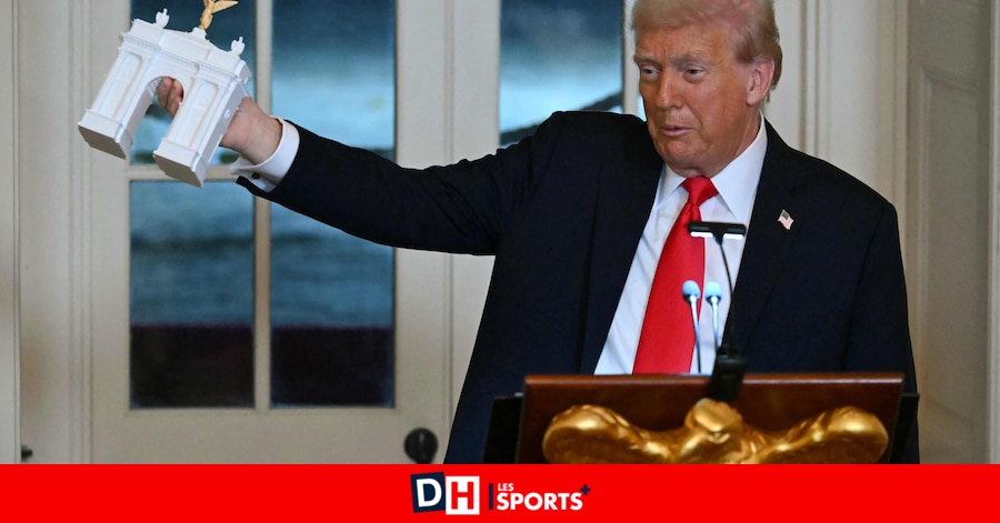 ladh's tweet card. Donald Trump prévoit de construire à Washington son propre "Arc de Triomphe", inspiré du monument parisien.