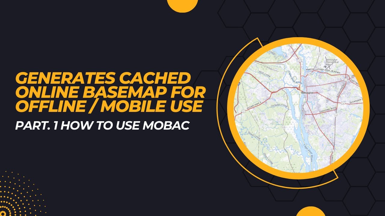 The_BM's tweet card. How to Generate Cached Online Basemap for Offline Use. Part 1. How to...