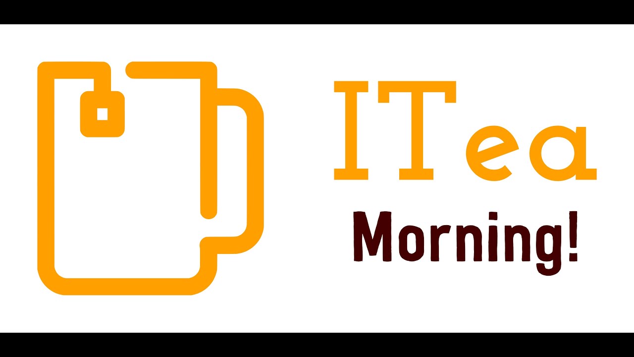 maciejwyrodek's tweet card. ITea Morning #6