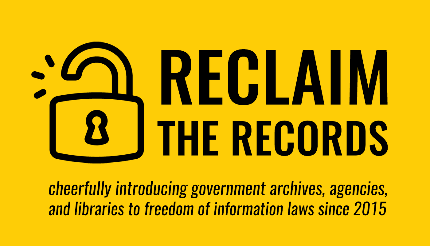 OSInt_Trapper's tweet card. We’re Reclaim The Records, a new not-for-profit activist group of genealogists, historians, researchers, and open government advocates. We identify important genealogical records sets that ought to...