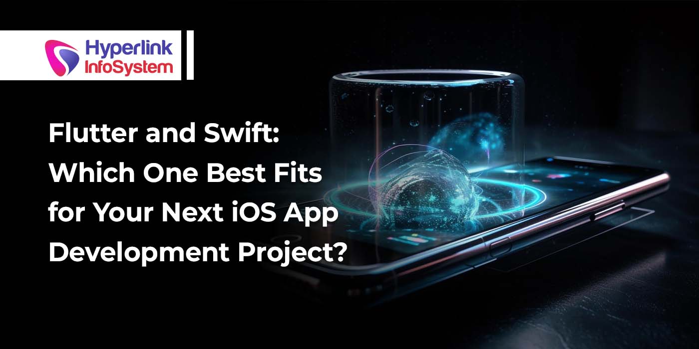 hyperlinkinfo's tweet card. You are looking for a detailed comparison of Swift and Flutter for iOS development. Read our blog and check which language is right for your app development.