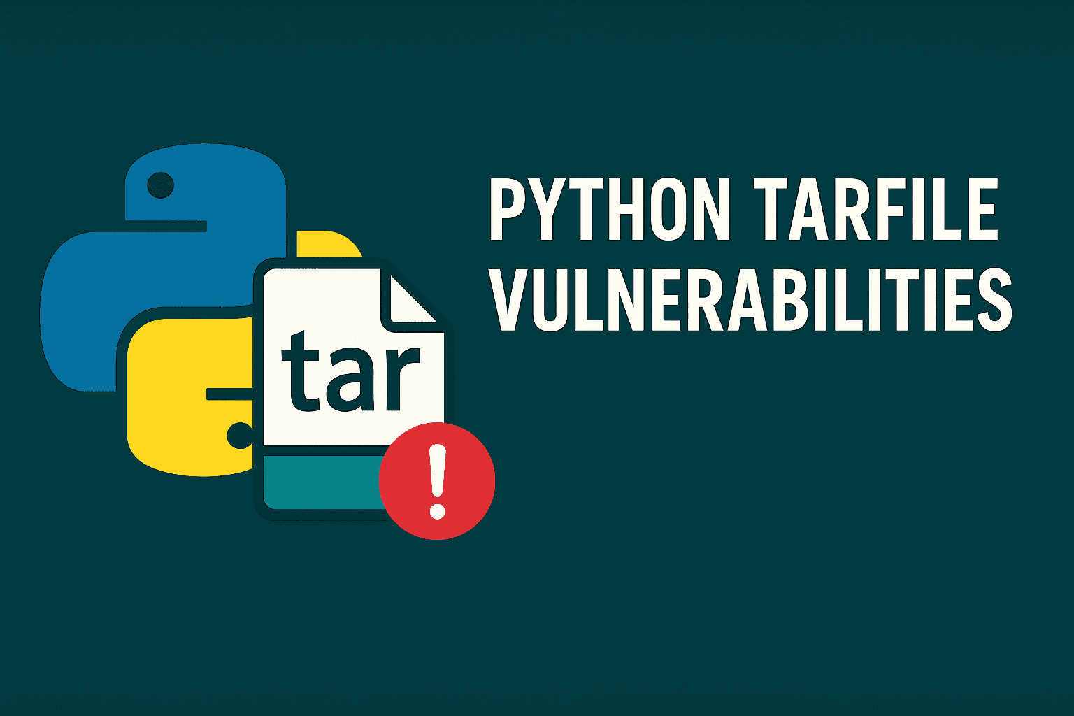 Komodosec's tweet card. Critical and high-severity flaws in Python's tarfile module allow arbitrary filesystem writes and bypasses. Update to the latest patched version immediately.