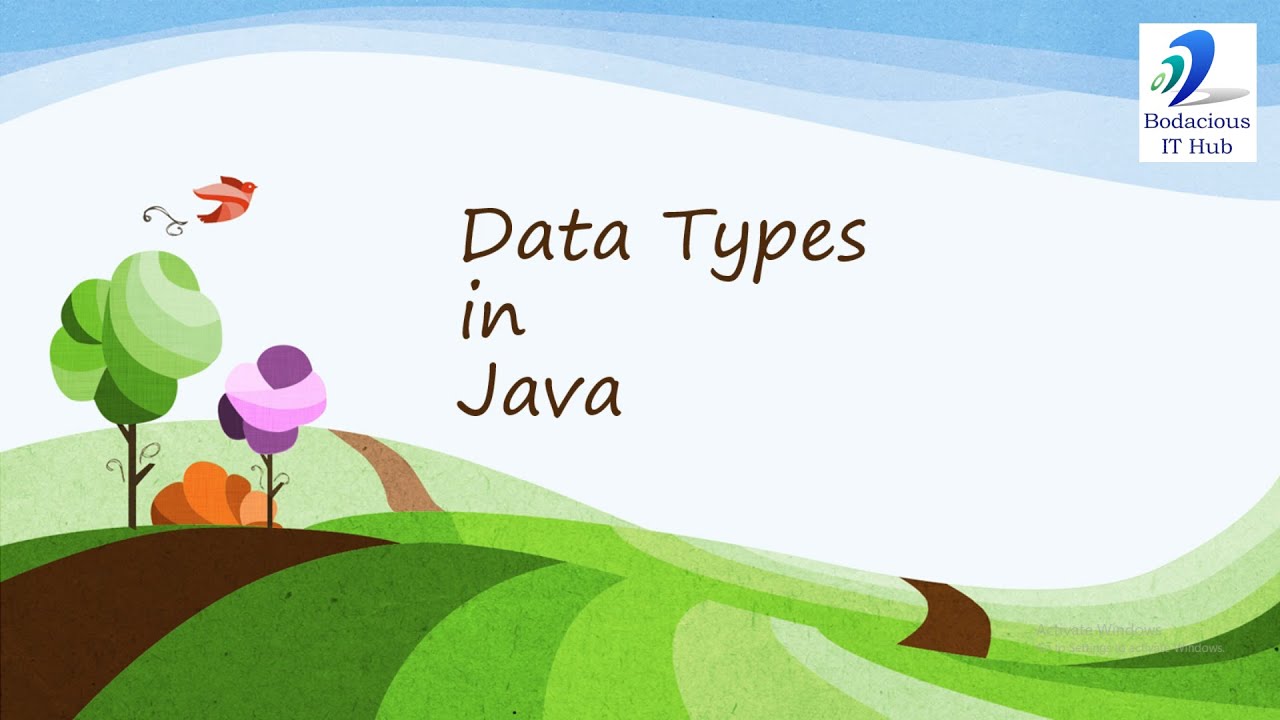 bodaciousithub's tweet card. Java Data Types