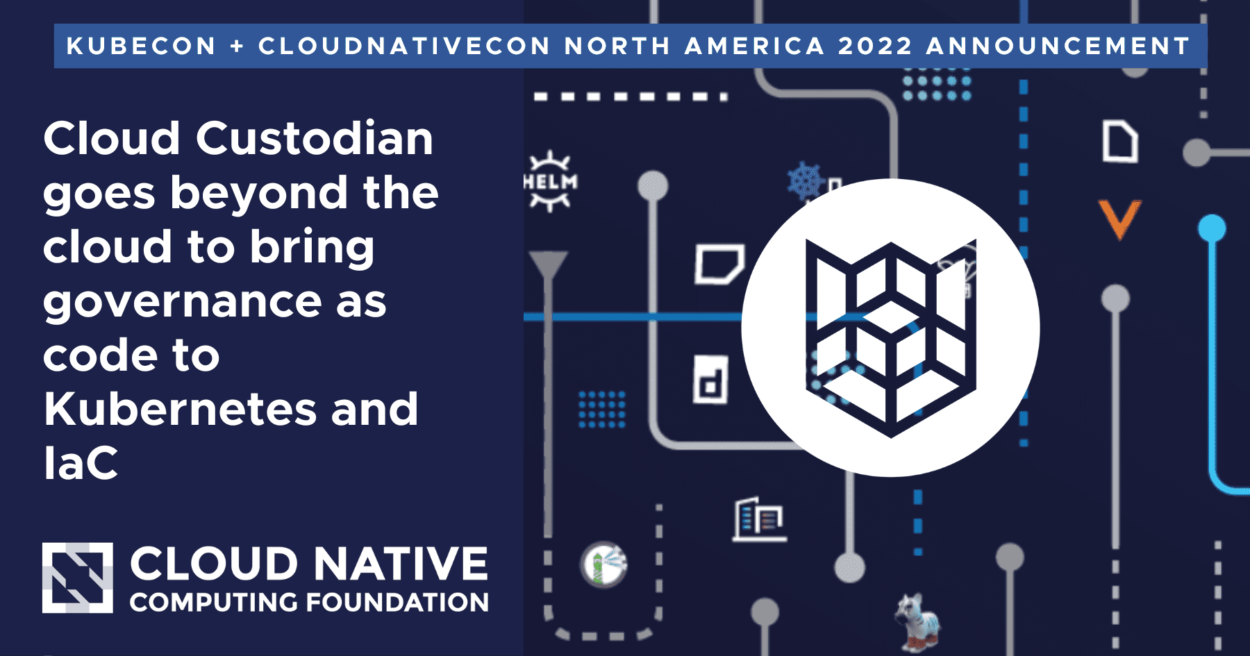 CloudNativeFdn's tweet card. Project post by the Cloud Custodian maintainers This week the Cloud Custodian project, part of the CNCF incubator, added a Kubernetes admission controller for easy event-driven policy management…