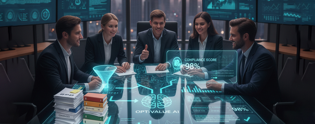 sourceforge's tweet card. How AI is Transforming RFP Questionnaire and Compliance Audit Management - Software