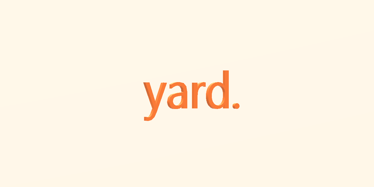 TheDataChef's tweet card. YARD is a Ruby Documentation tool. The Y stands for "Yay!" - lsegal/yard