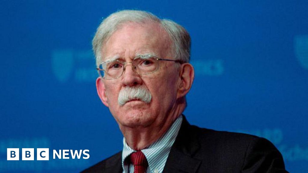 BBCWorld's tweet card. Bolton's indictment makes him the third of the US president's political opponents to face criminal charges in recent weeks.