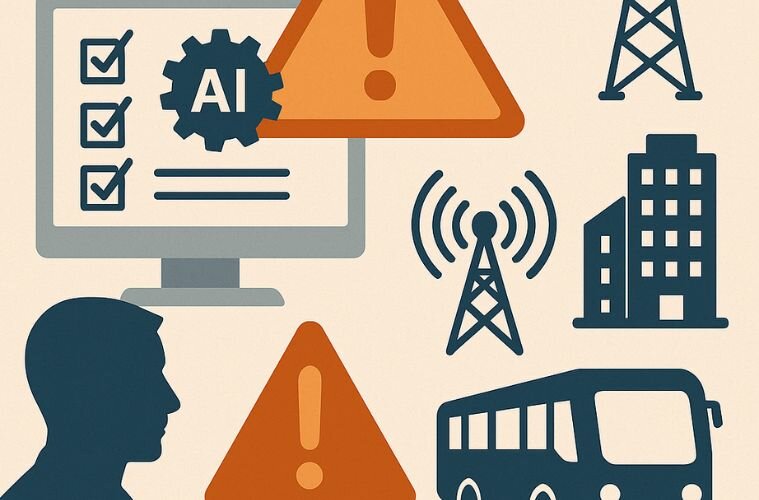 E_E_Leader's tweet card. California SB 833 mandates human oversight and adverse event reporting for AI systems used in critical infrastructure to ensure safety and accountability.