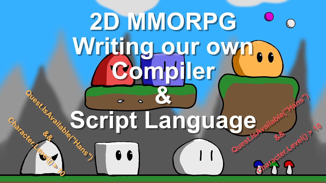 KDSBest's tweet card. Our own Script Language Compiler in our 2D MMORPG