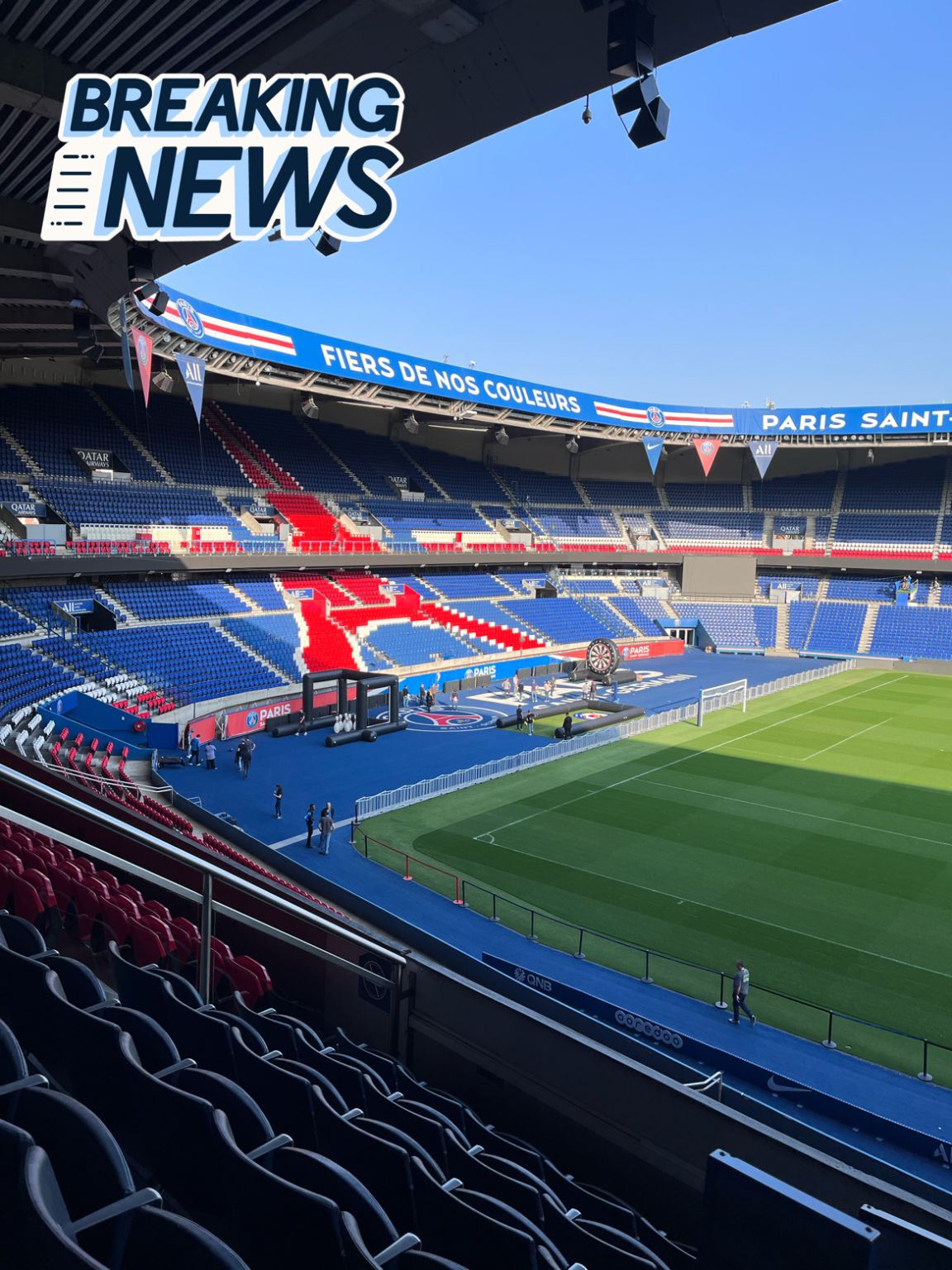 CodingandBricks's tweet card. ⚽️ Le 25 juin prochain Coding & Bricks®️ sera une nouvelle fois au Parc des Princes pour une journee d'animations XXL pour un grand groupe bancaire ( je n'en dis pas plus..). Et cette fois-ci ce sera...