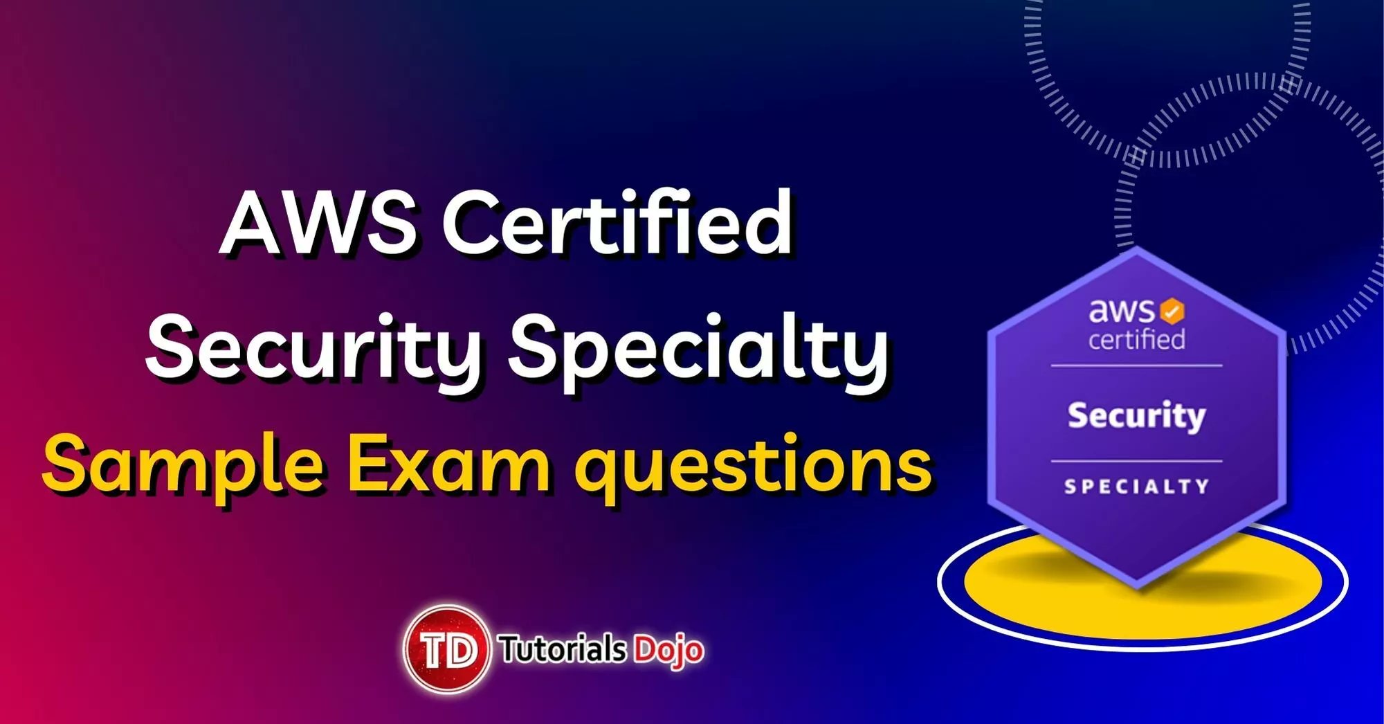 tutorialsdojo's tweet card. Here are 10 AWS Certified Security Specialty SCS-C02 practice exam questions to help you gauge your readiness for the actual exam. Question 1 A leading hospital has a web application hosted in AWS...