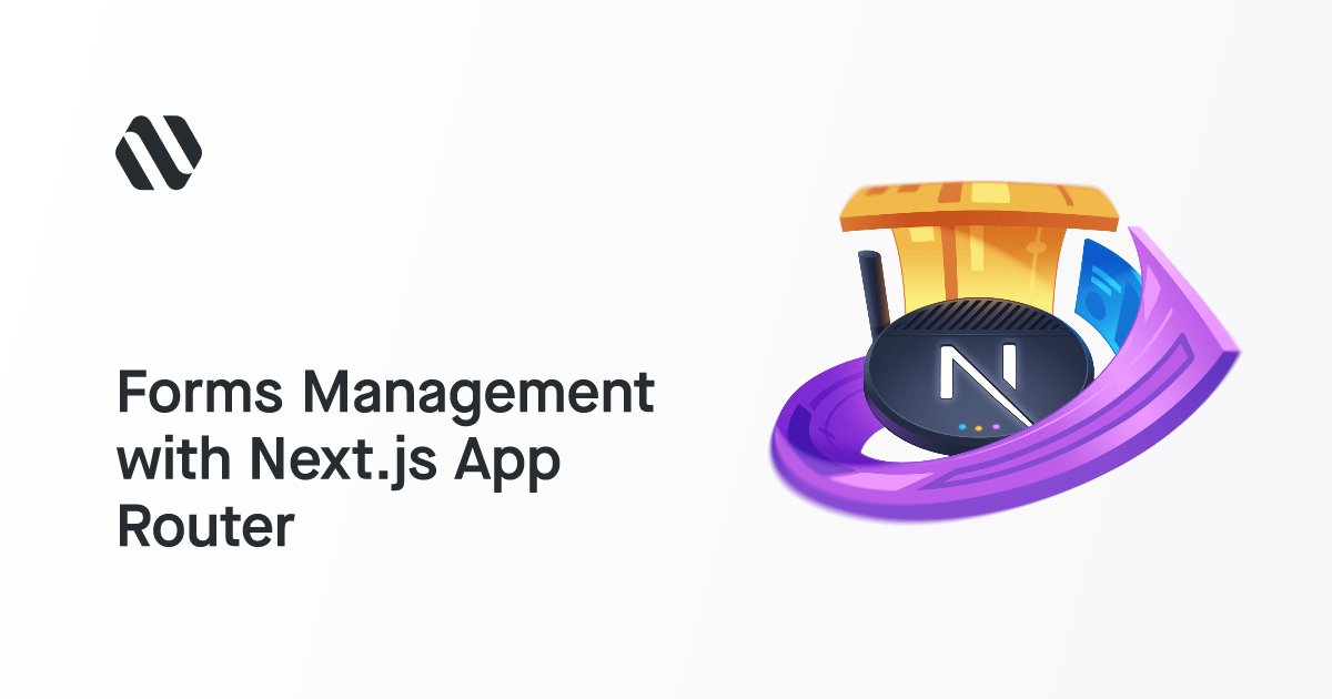 try_catch_js's tweet card. Learn how to manage forms on Next.js App Router, including client & server-side field validations, and four ways of sending form data to the server.