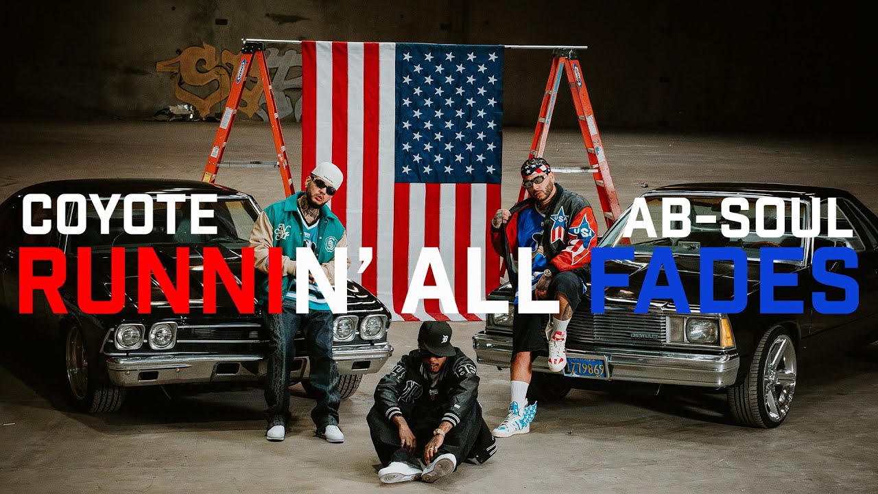 insommagsince96's tweet card. Coyote and Ab-Soul unite to unroll fly flows on the cinematic screen piece for “Runnin’ All Fades.” The knocking percussion and amped audio ambiance assembled by Python P and Sharp is lock in step...