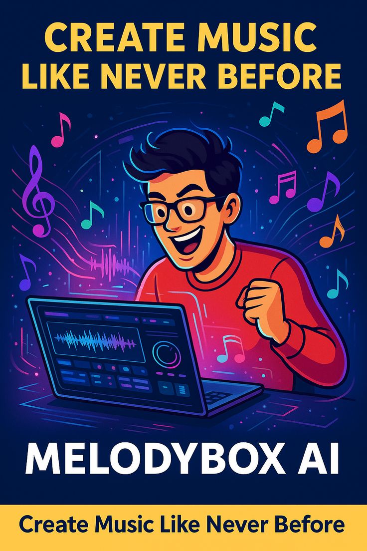 SmartStackTools's tweet card. Create Magical Music with MelodyBox AI!