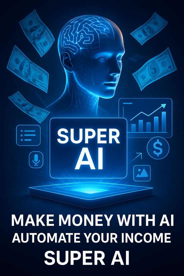 SmartStackTools's tweet card. Unlock Passive Income with Super AI | Make Money with Automation Tools