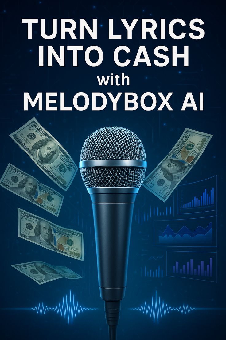 SmartStackTools's tweet card. Make Money with MelodyBox AI – Create & Sell Hit Songs!