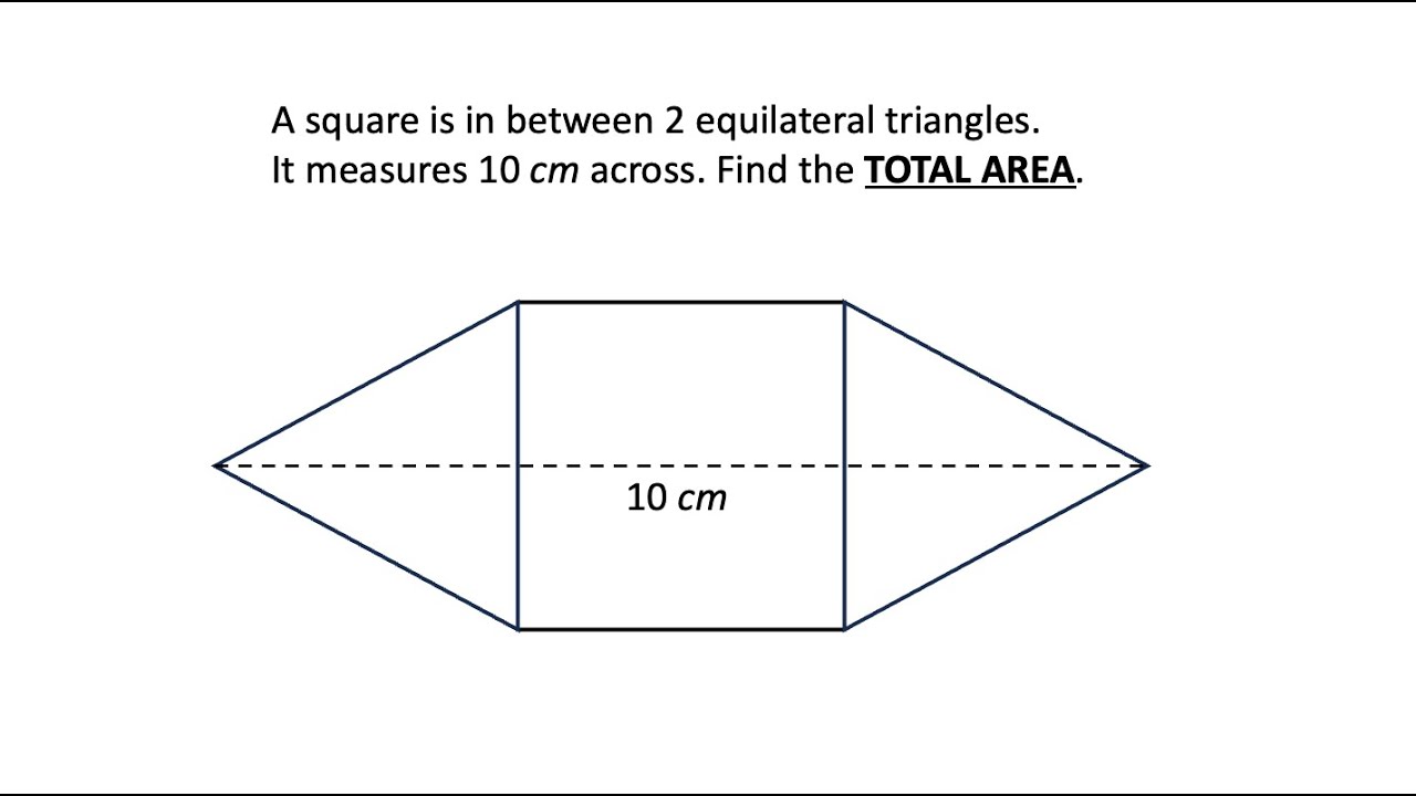 MathChallenge1's tweet card. EASIEST TRICK to this Geometry Problem!