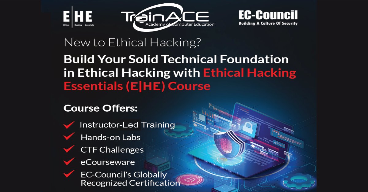 SecPlusClasses's tweet card. Enroll in EC-Council's Ethical Hacking Essentials course to gain foundational skills for a cybersecurity career. Join live in Greenbelt, MD, or online.