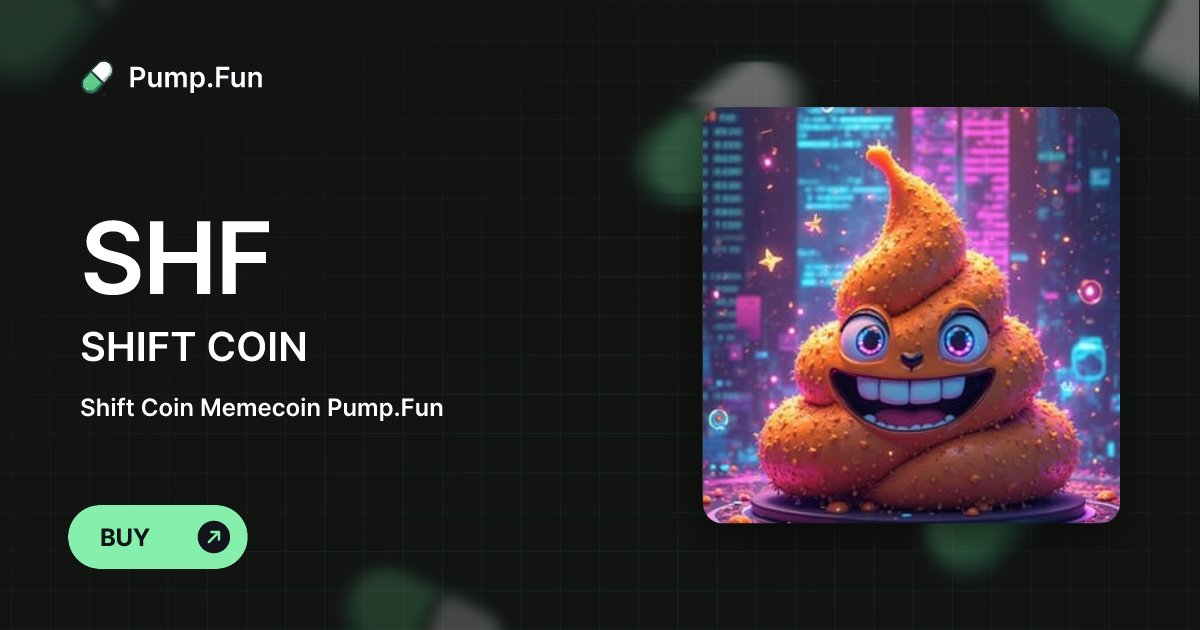 patrick_infosec's tweet card. Shift Coin Memecoin Pump.Fun