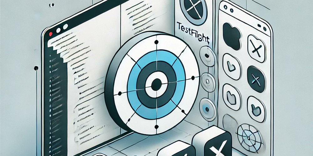 prod42net's tweet card. Managing multiple TestFlight apps, such as separate versions for production and development...