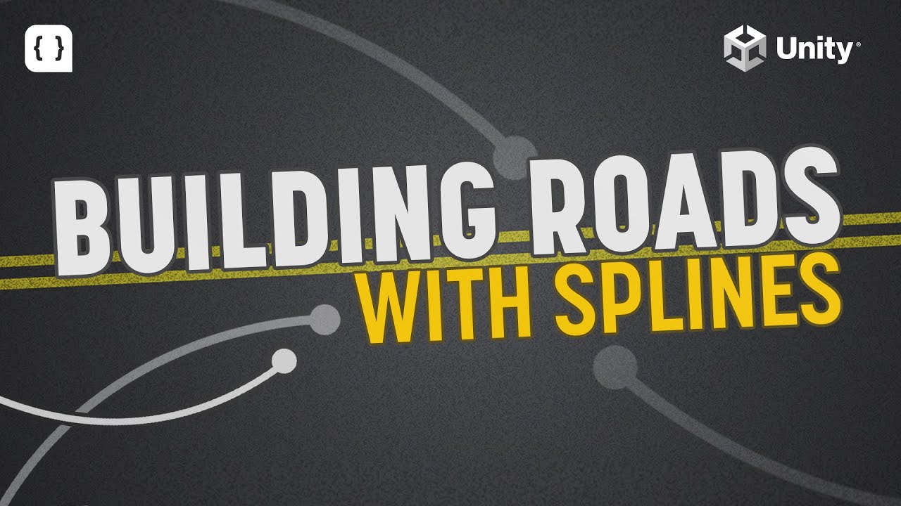 GameDevGuideYT's tweet card. How To Build Roads Procedurally In Unity with the Splines Package