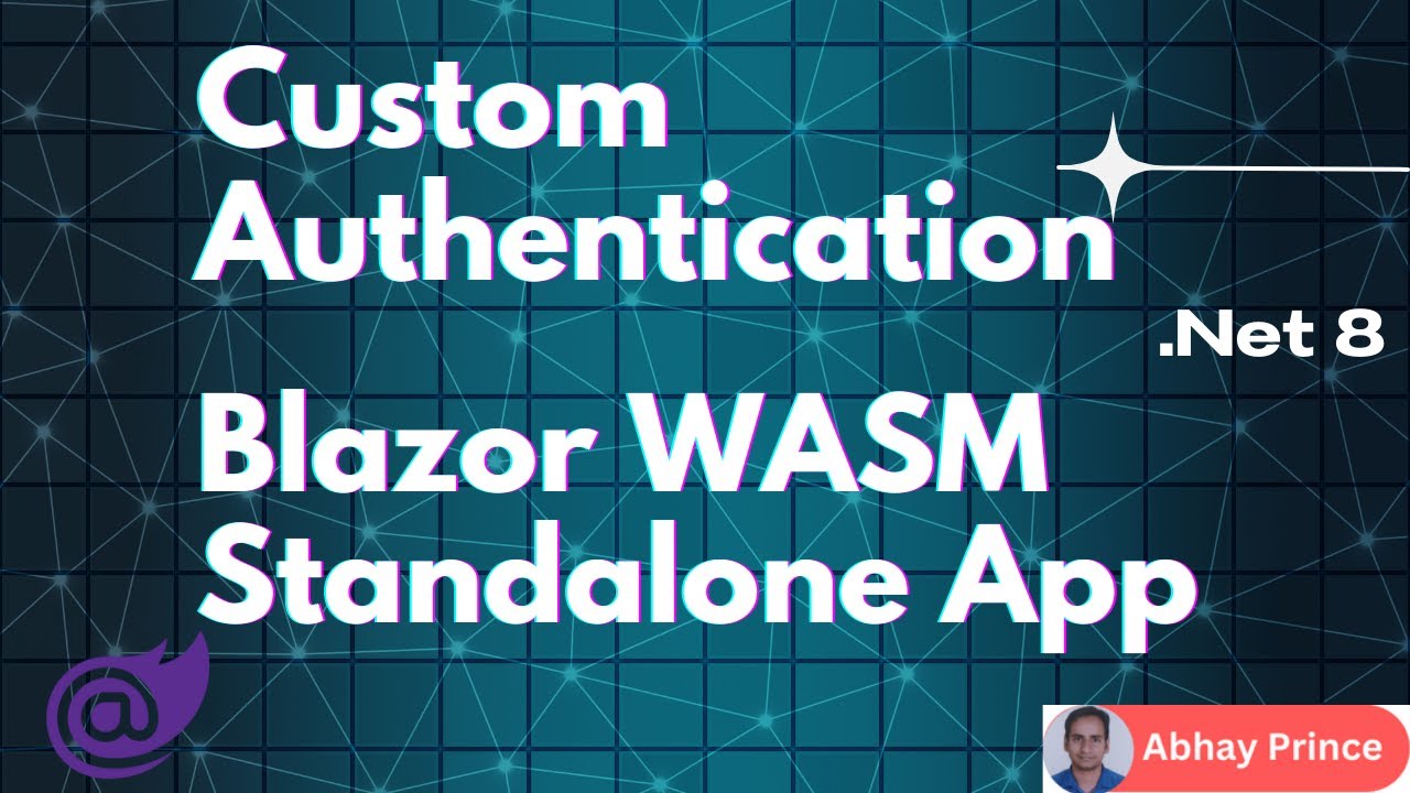 AbhayPrince3's tweet card. How to Implement Custom Authentication in Blazor Web Assembly...