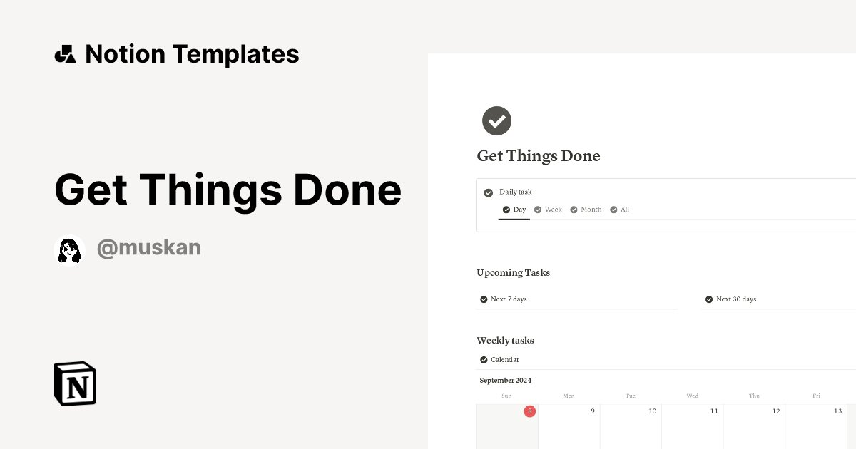 notiontemplate_'s tweet card. Track and organize your checklist | Discover new ways to use Notion across work and life.