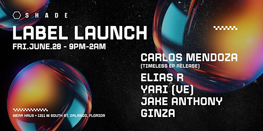 djCarlosMendoza's tweet card. Shade is launching its new techno music label