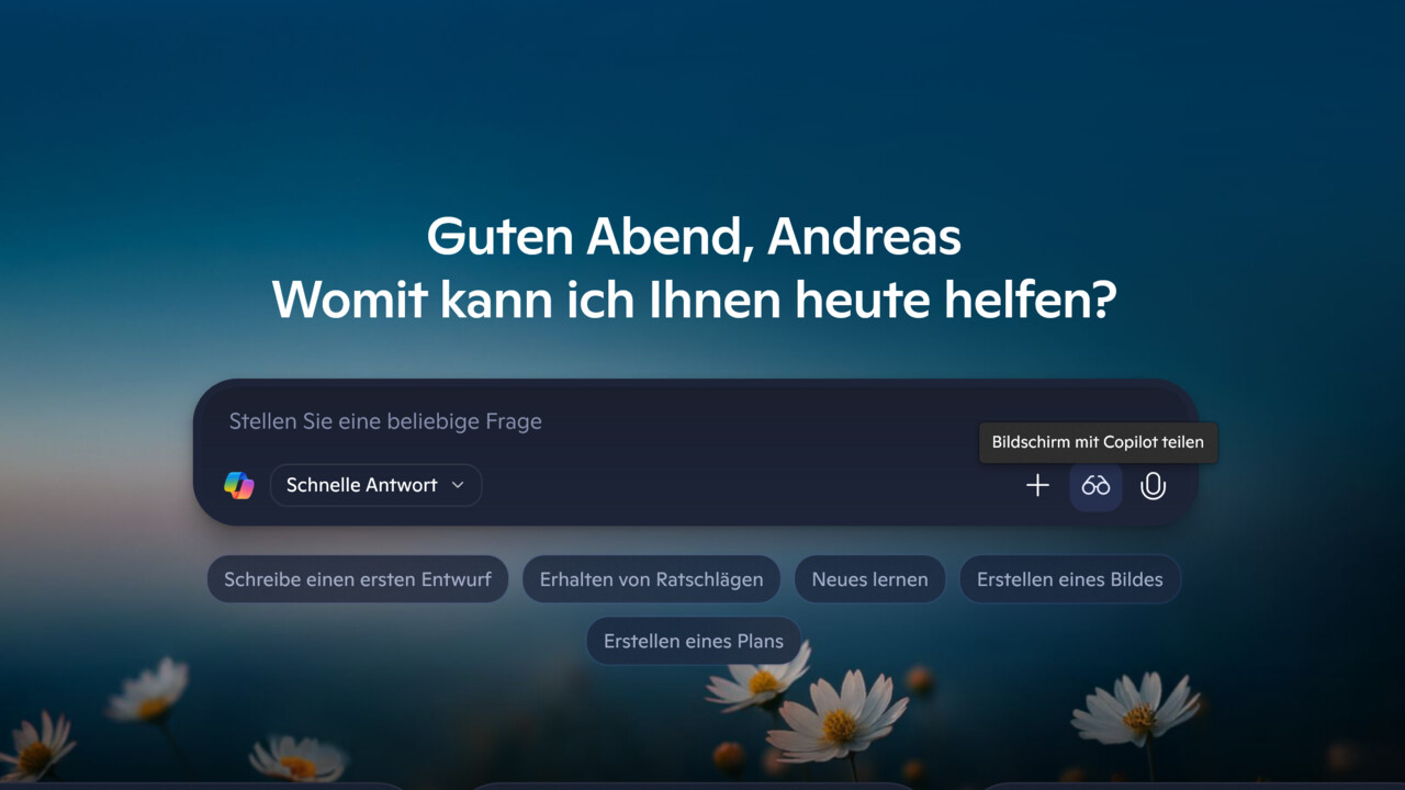 ComputerBase's tweet card. Microsoft treibt den KI-Ausbau von Windows 11 voran. Mit Copilot Vision kann der Assistent nun Webseiten sehen.