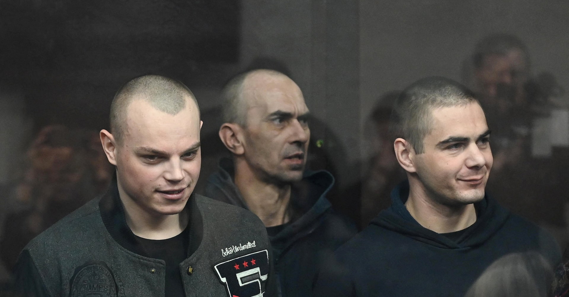 Reuters's tweet card. Fifteen members of a Ukrainian militia group were convicted by a Russian military court on Friday of taking part in "a terrorist organisation" and sentenced to between 15 and 21 years in a maximum...