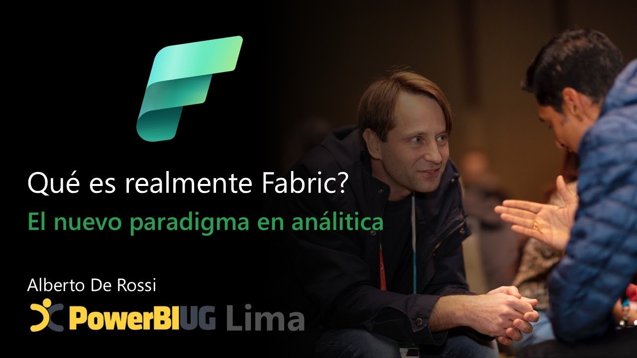 albertoderossi's tweet card. Fabric: nuevo paradigma en analítica? Realmente sabemos de qué se...