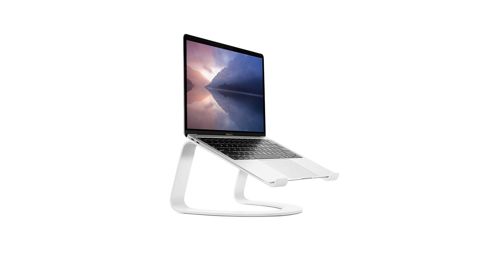 TechOffer6's tweet card. Enhance your workspace with the Twelve South Curve, a premium MacBook stand designed to elevate your laptop experience. Crafted from a single piece of bent aluminium, this sleek and modern stand is...