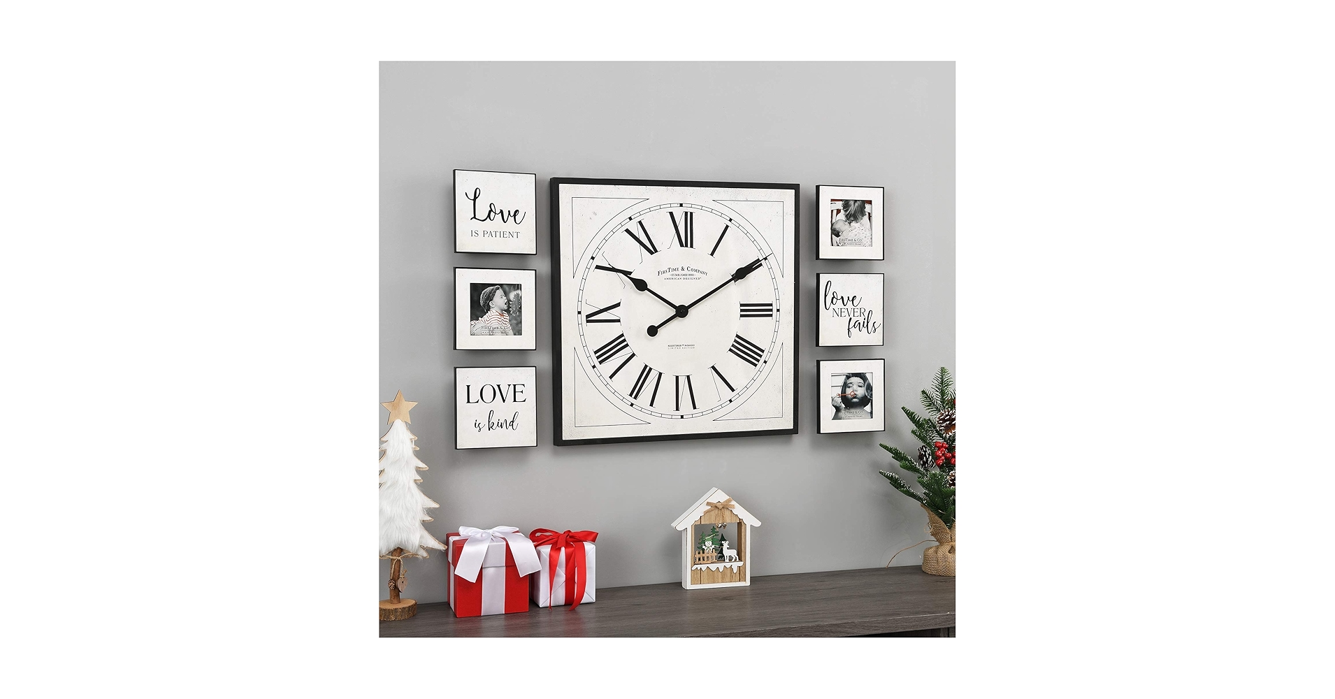 TechOffer6's tweet card. Wall decor is a great way to express your personal style within your home. Share your love for your family and friends on your walls with our FirsTime & Co. Love Gallery 7 Piece Set. This creative...