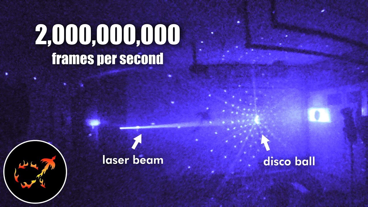 mtrantalainen's tweet card. A laser pointer at 2 billion fps makes the speed of light look......