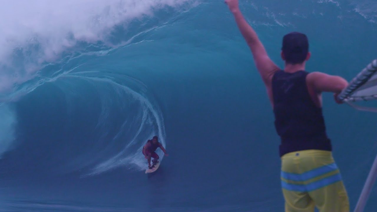 Springboard_Inc's tweet card. Surfing the Heaviest Wave in the World - Teahupoo