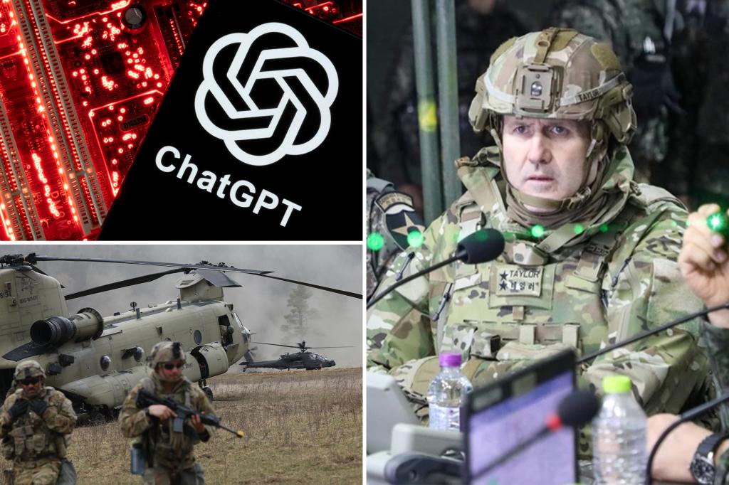 Python55455260's tweet card. Maj. Gen. William “Hank” Taylor told reporters that he’s been using ChatGPT to refine how he makes choices affecting thousands of troops.