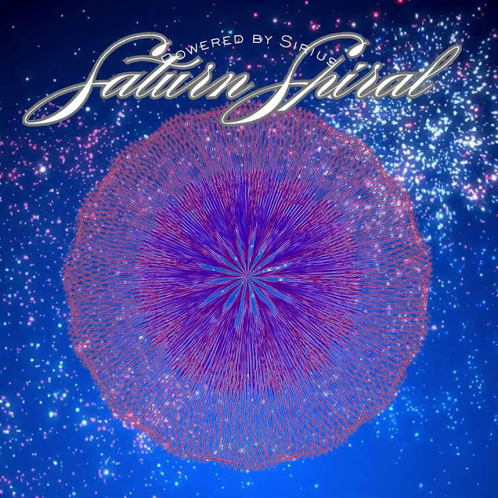 CosmicPatterns's tweet card. SATURN SPIRAL: A VISUAL REPRESENTATION OF SATURN’S ACTUAL MOVEMENT...