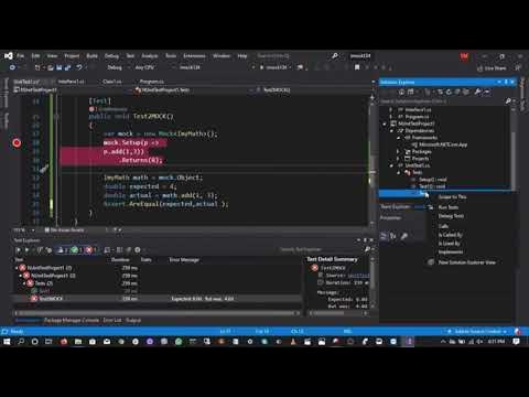 csharp_guy's tweet card. moq framework tutorial c#