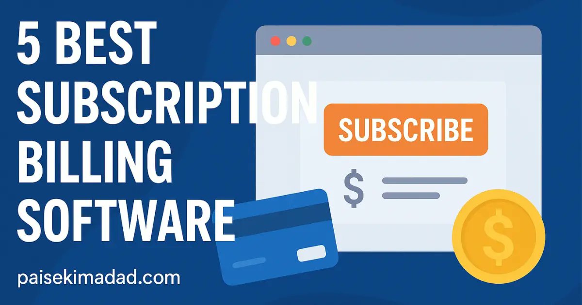 Harsh6979's tweet card. Discover the 5 best subscription billing software solutions to automate recurring payments, boost retention, and accelerate your business growth.