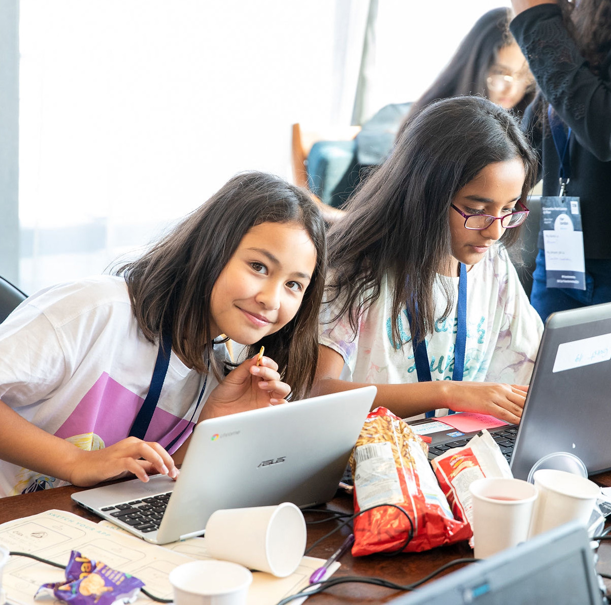 RGSComputing's tweet card. Learn more about our STEM events where girls, young women and young non-binary people can get inspired and meet others.