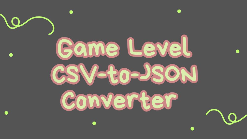 nrussell708's tweet card. Tired of reformatting CSV level data for your game engine? This Python script instantly converts: Excel/Google Sheets level designs -> Clean JSON Tilemap data -> Engine-ready format Entity pl...