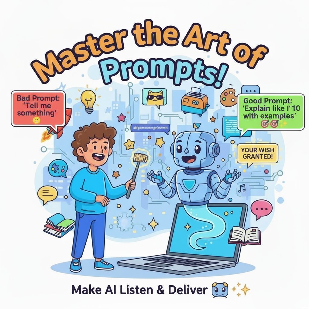 TheLaymanCoder's tweet card. Imagine you just unlocked a superpower — a magic genie 🤖 ready to grant your every wish: write your emails, plan your dream vacation, cook…
