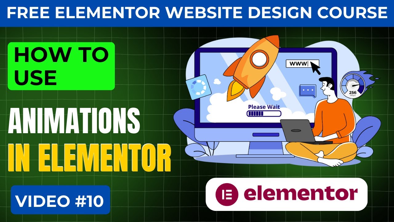 FreeTrialPlans's tweet card. How To Use Animations in Elementor | Elementor Animation effects |...