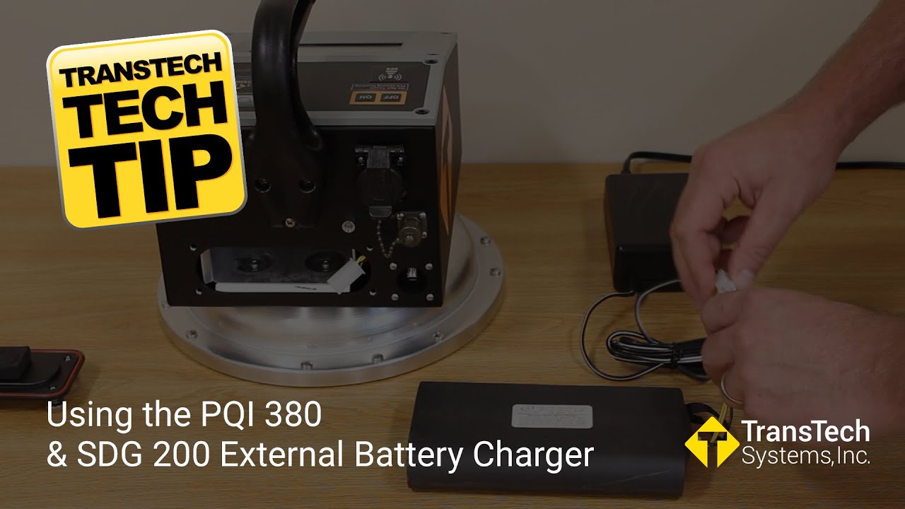 TransTechSystem's tweet card. Using the PQI 380 & SDG 200 External Battery Charger