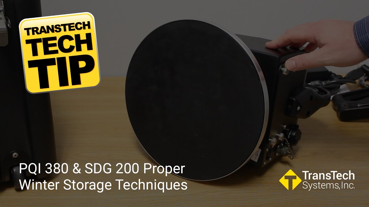 TransTechSystem's tweet card. PQI 380 & SDG 200 Proper Winter Storage Techniques