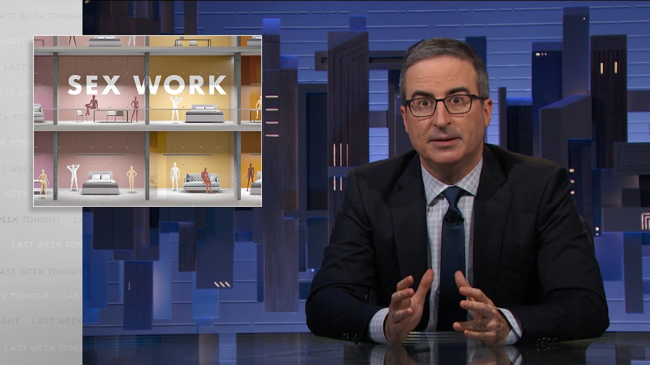 sapiotextual's tweet card. Sex Work: Last Week Tonight with John Oliver (HBO)