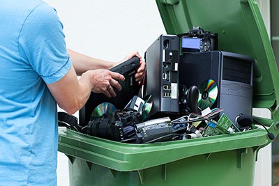 ComputerRecycl9's tweet card. Computer Recycling of Union, NJ, presents the following handy guide to the process for properly disposing of electronic waste, otherwise known as e-waste.