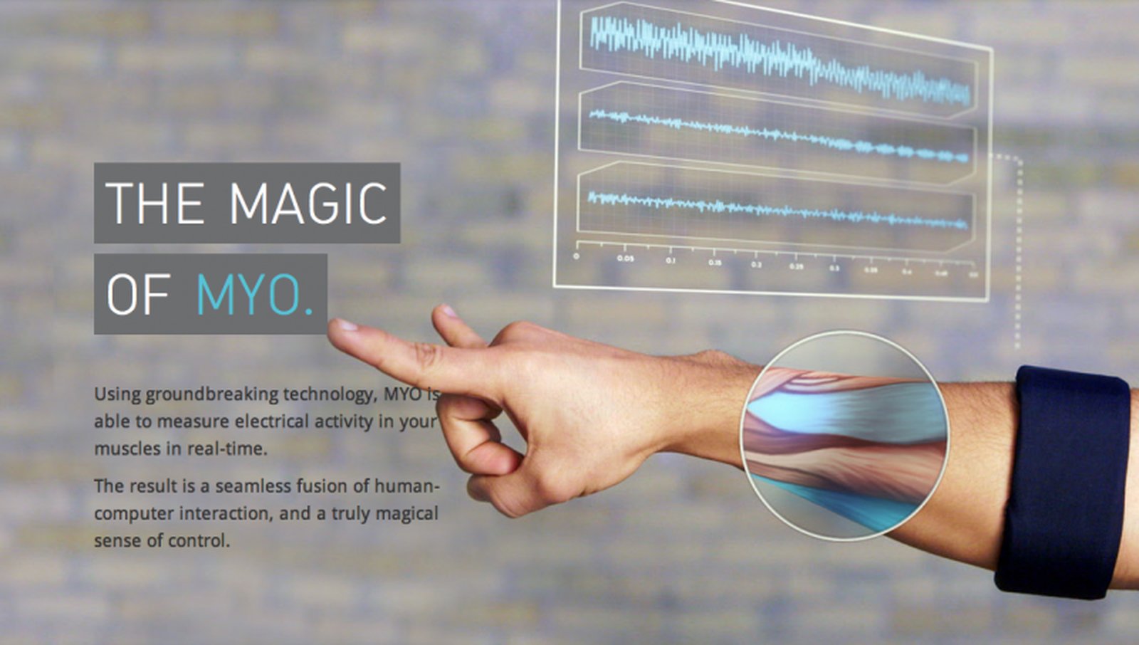 benjaminspiegel's tweet card. Thalmic Labs has announced a $149 armband called MYO that detects motion and muscle movements to allow control of a Mac, PC, or other device...