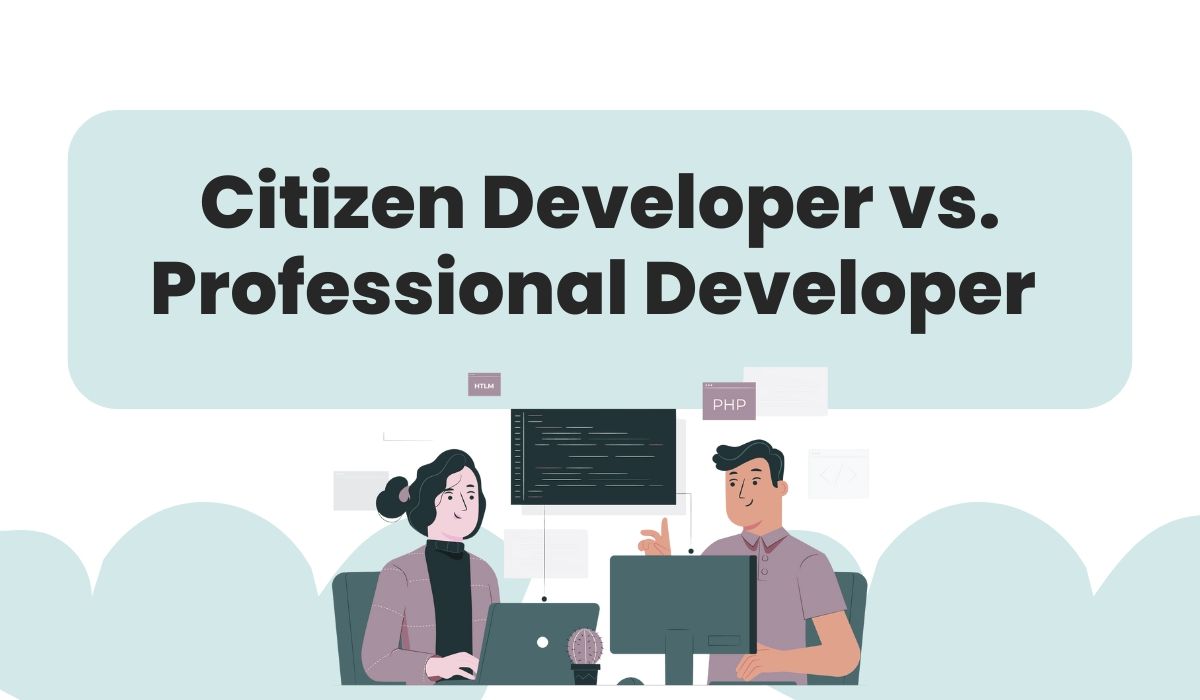 ResourceQueue's tweet card. Citizen Developer vs. Professional Developer: Understand the key differences, benefits, and impact of both roles in modern software development.