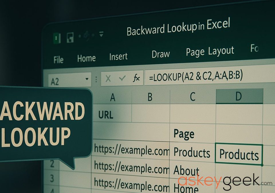 asKeygeek's tweet card. Learn how to perform a backwards lookup! Master reverse VLOOKUP in Excel, find phone numbers, trace IP addresses, and choose the right lookup method.